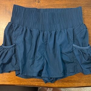 Blue Running Shorts